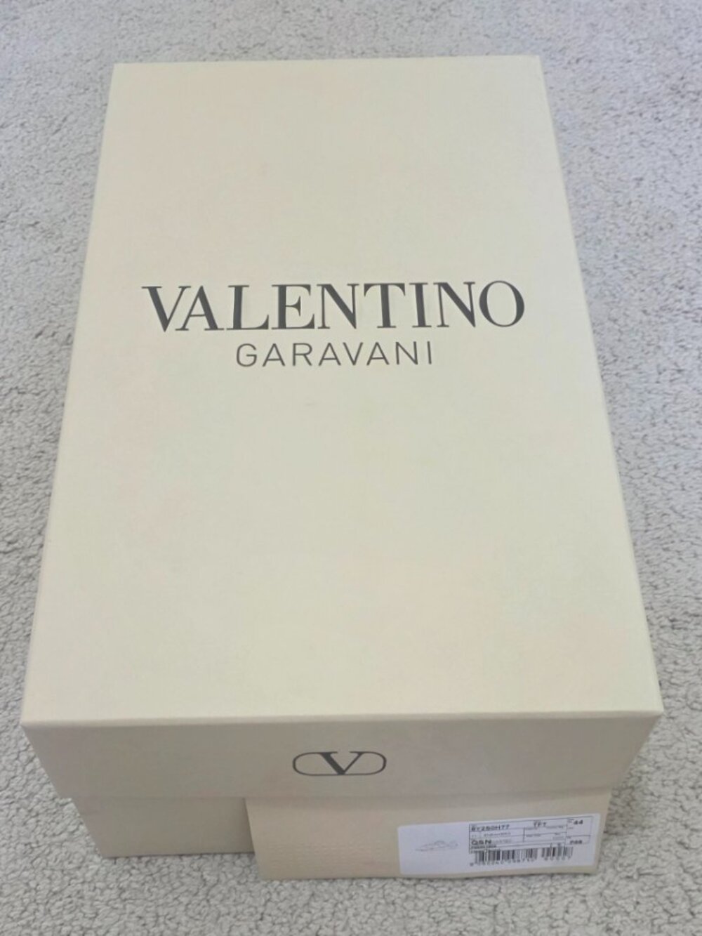 VALENTINO GARAVANI Upvillage Perforated Sneaker Roasted 44 - Picture 12 of 12